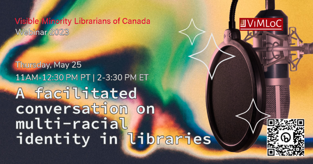 A facilitated conversation on multi-racial identity in libraries | Thursday, May 25, 11am PT/2pm ET